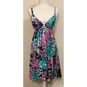 Elisabetta Franchi Floral Summer Babydoll Dress